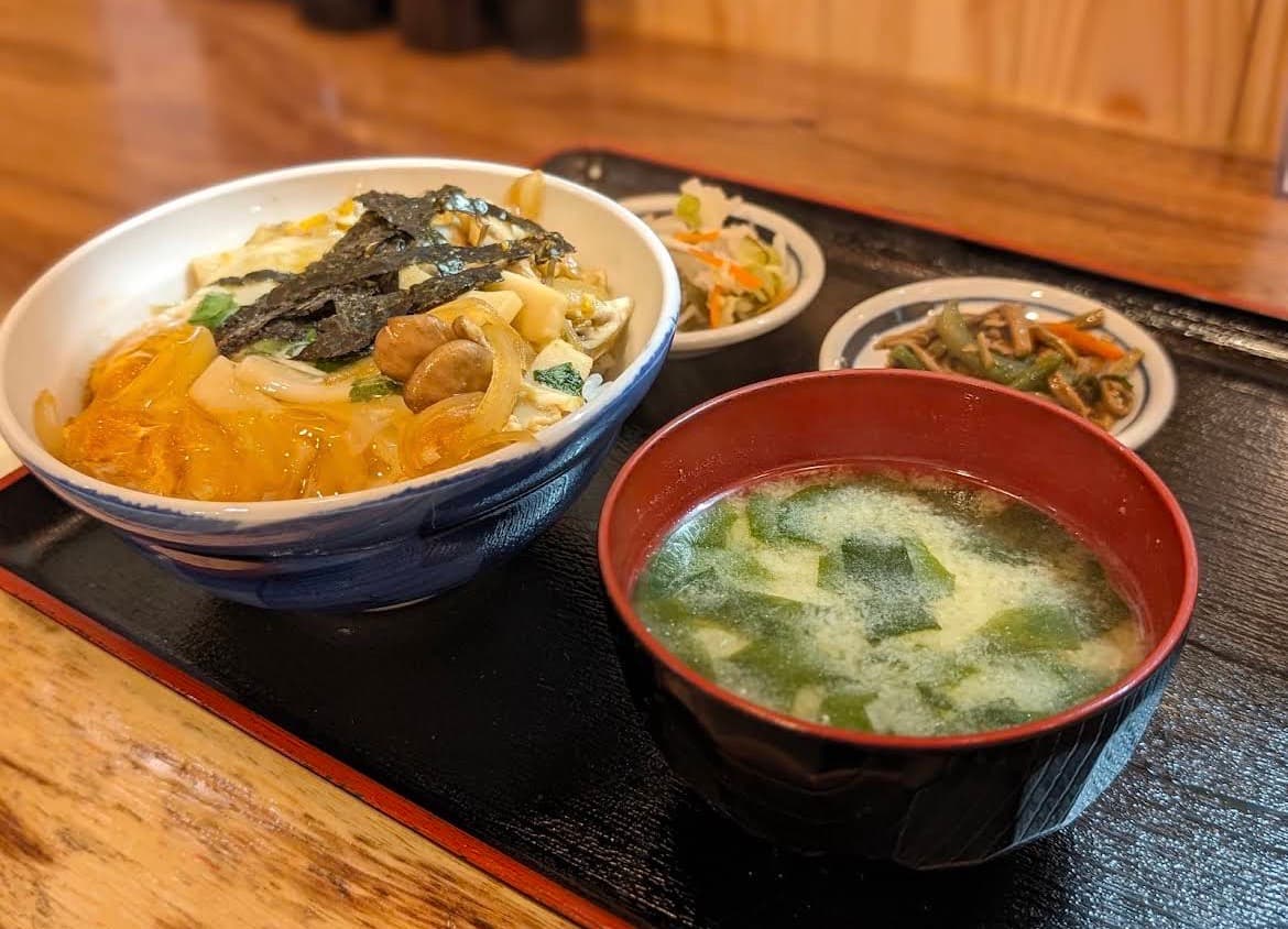 A set meal at Kannon